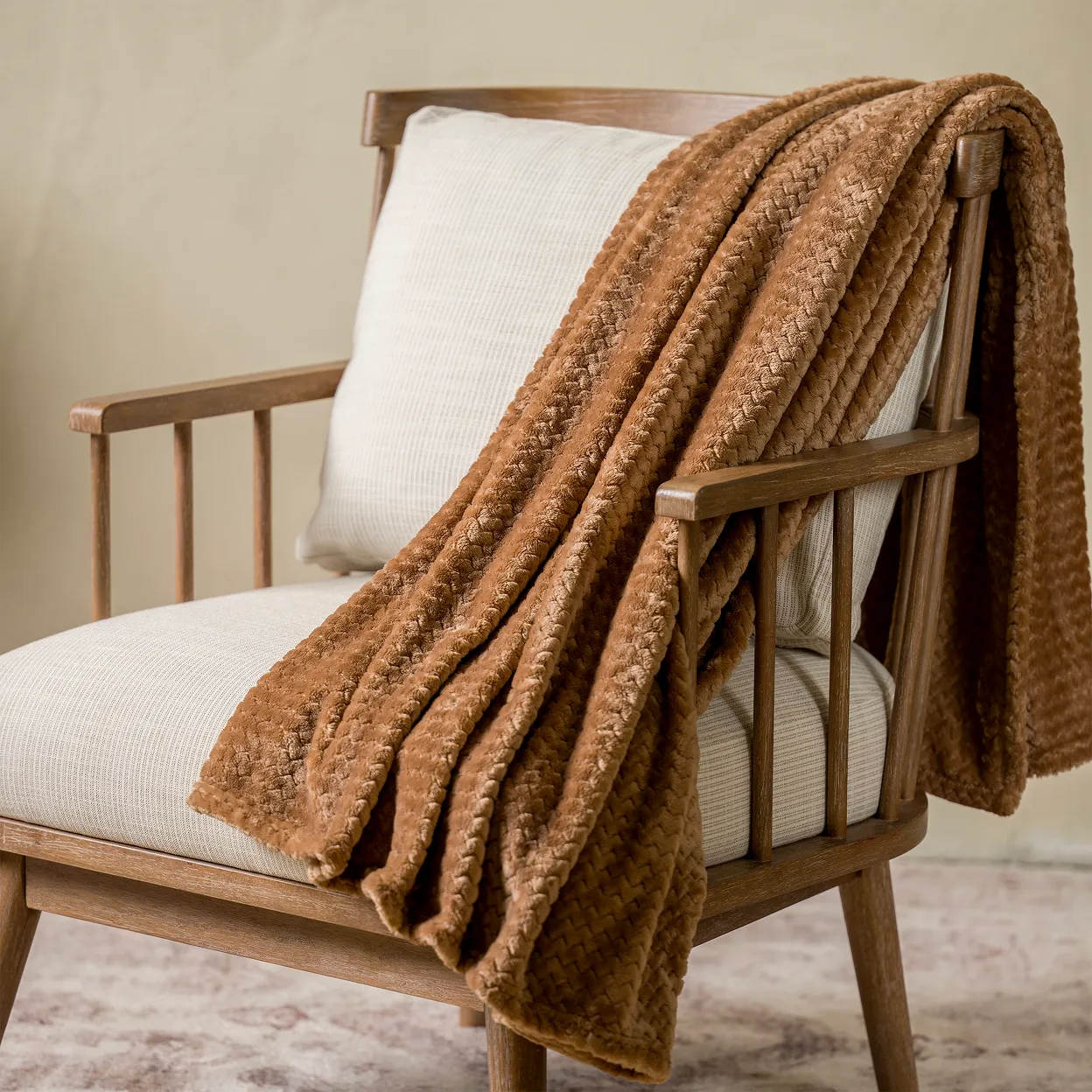 $6 select dreamy plush throw